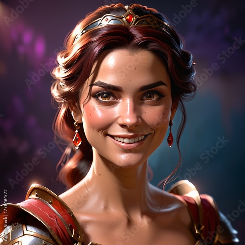 Game Avatar Character Art - Female Warriors 01