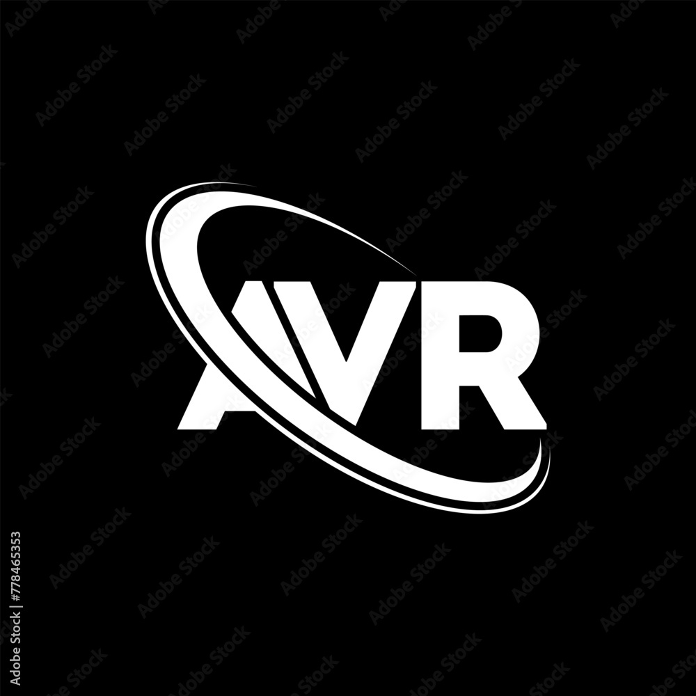 AVR logo. AVR letter. AVR letter logo design. Initials AVR logo linked ...