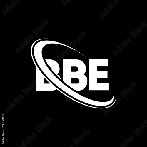 BBE logo. BBE letter. BBE letter logo design. Initials BBE logo linked with circle and uppercase monogram logo. BBE typography for technology, business and real estate brand. photo