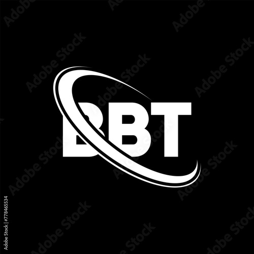 BBT logo. BBT letter. BBT letter logo design. Initials BBT logo linked with circle and uppercase monogram logo. BBT typography for technology, business and real estate brand. photo