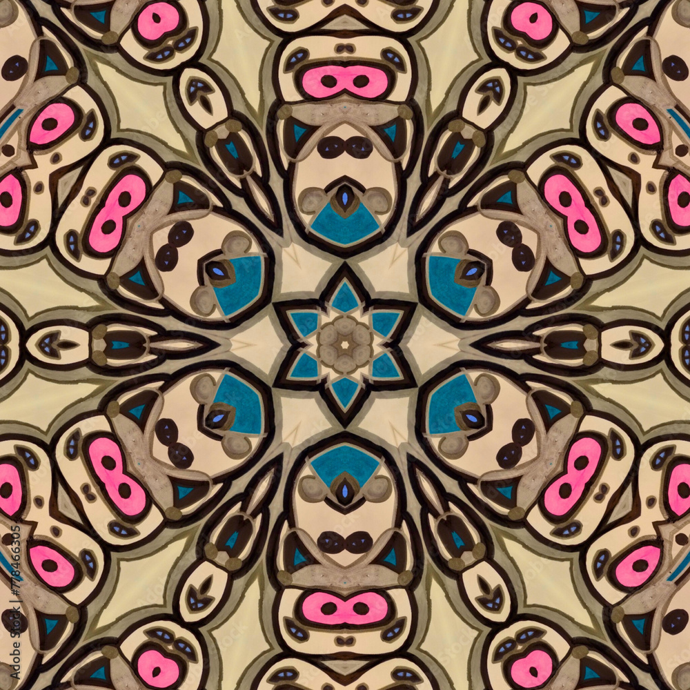 Naklejka premium Tribal Pattern