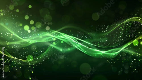 Abstract green back ground