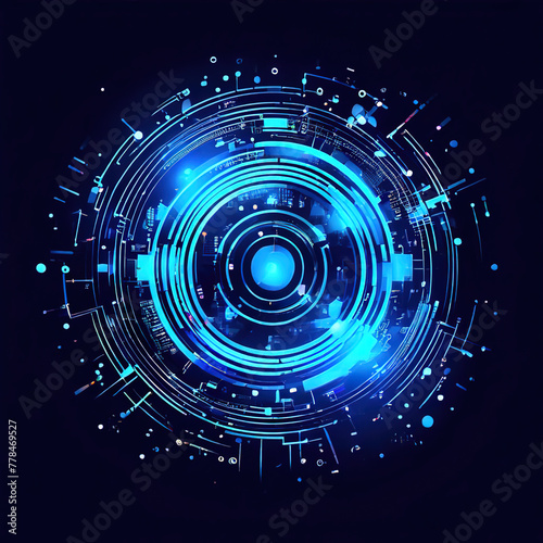 abstract technology particles mesh backgroundabstract technology particles mesh background