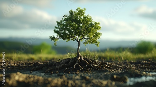 Firmly Rooted Tree photo