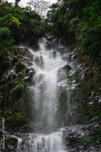 majestic waterfall in Costa Rica