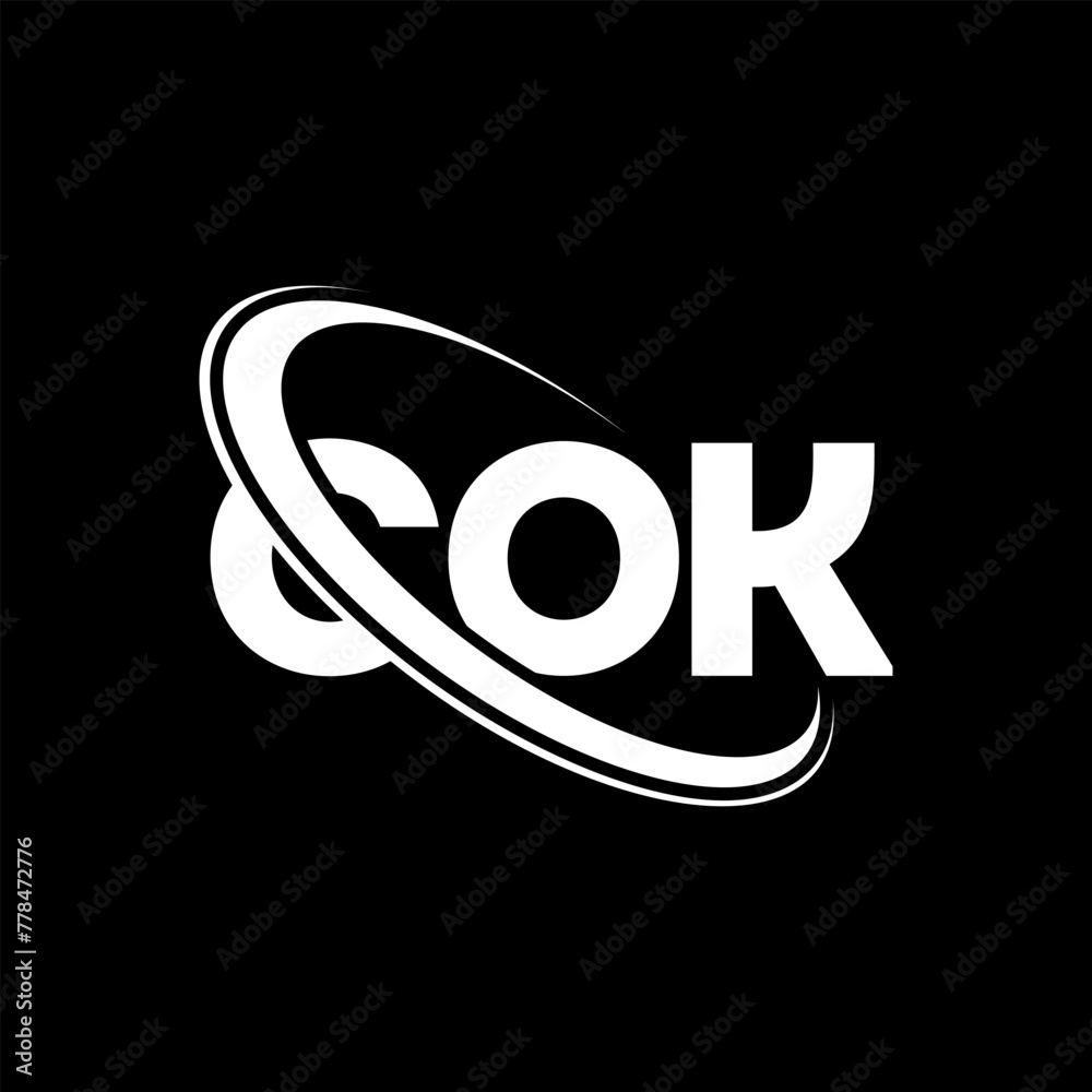COK logo. COK letter. COK letter logo design. Initials COK logo linked with circle and uppercase monogram logo. COK typography for technology, business and real estate brand. COK logo. COK letter. COK letter logo design. Initials COK logo linked with circle and uppercase monogram logo. COK typography for technology, business and real estate brand.