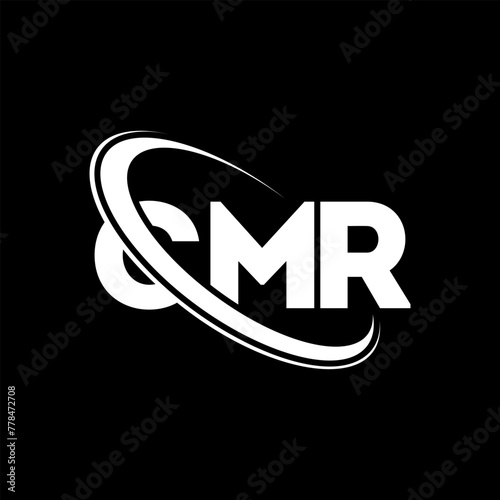 CMR logo. CMR letter. CMR letter logo design. Initials CMR logo linked with circle and uppercase monogram logo. CMR typography for technology, business and real estate brand.