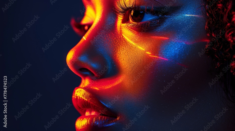 Neon Contemplation Neon Contemplation