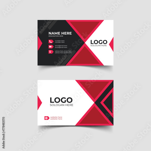 Standard Business Card Design