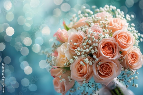 Bouquet of Flowers in Field