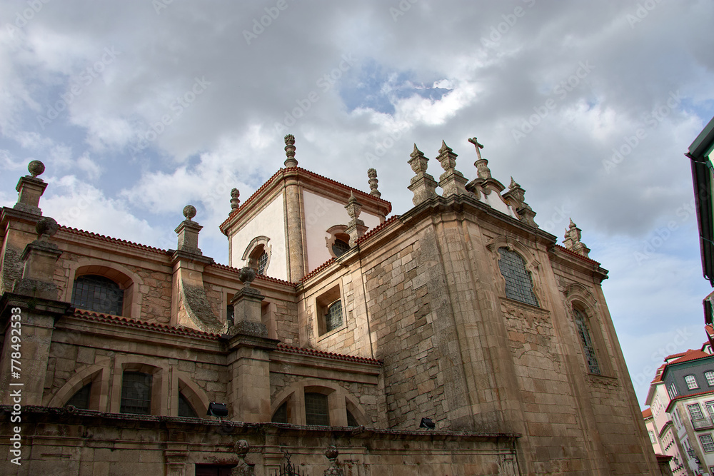 The Cathedral of Our Lady of the Assumption in Lamego (Portugal)