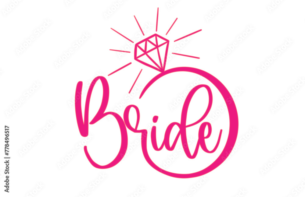 Stylish , fashionable bride typography art and illustrator Print ready vector design for Tshirt, Mug and printing item. bride typography bundle. Stylish , fashionable bride typography art and illustrator Print ready vector design for Tshirt, Mug and printing item. bride typography bundle.