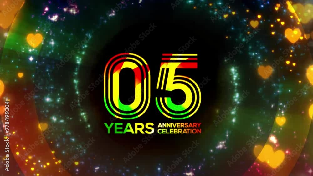Festivals 5 Year Anniversary, Party Events, Wish Logo Videos Festivals 5 Year Anniversary, Party Events, Wish Logo Videos