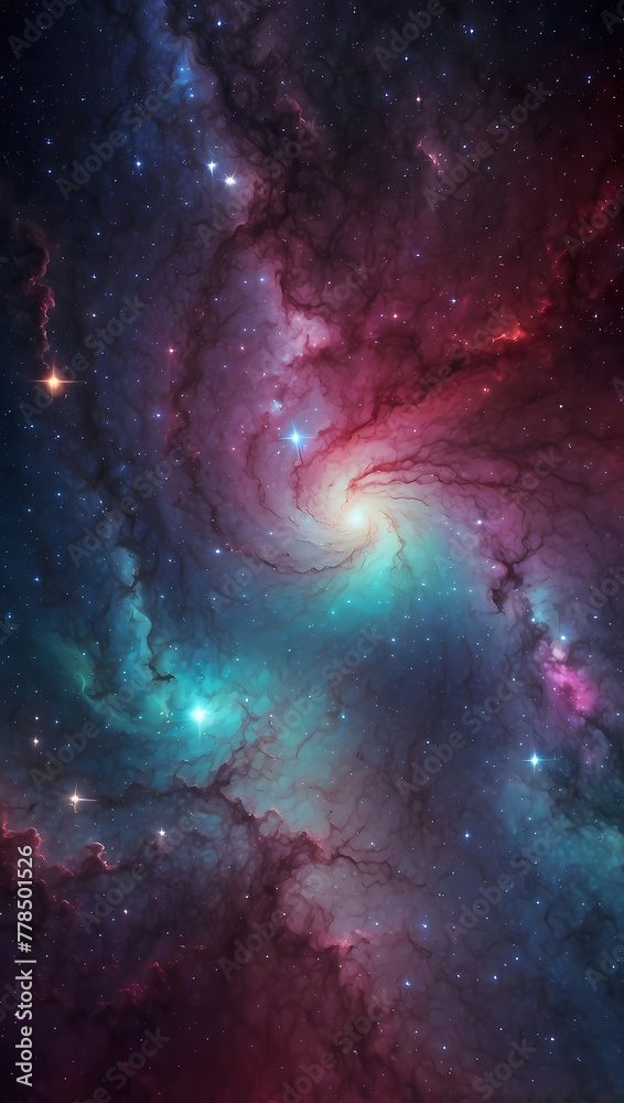 background with stars and nebula background with stars and nebula