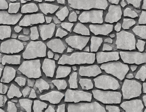 Stone Wall Pattern - seamless and tileable