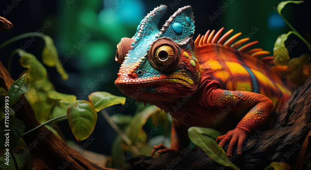 Chameleon's Forest Stroll Chameleon's Forest Stroll