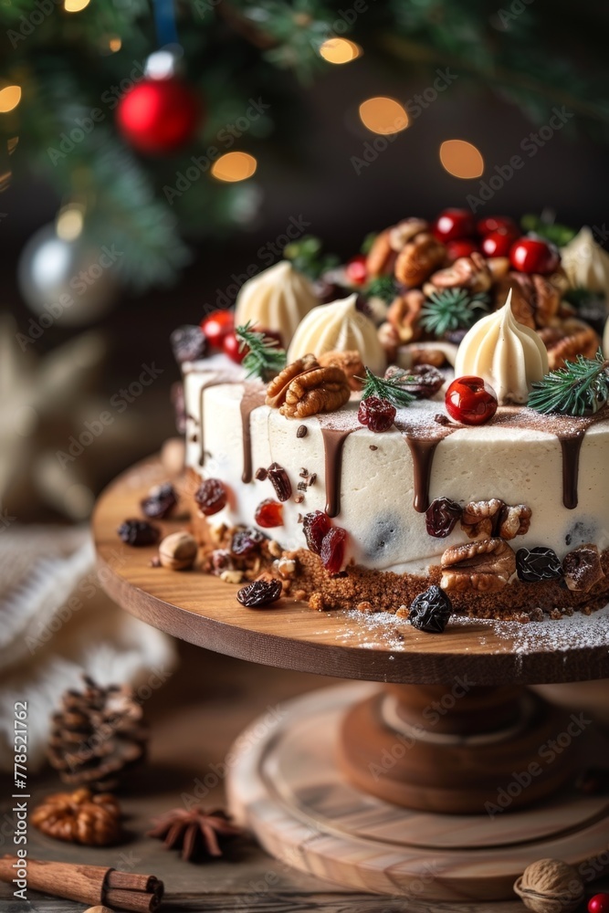 new year christmas baking cake sweets Generative AI