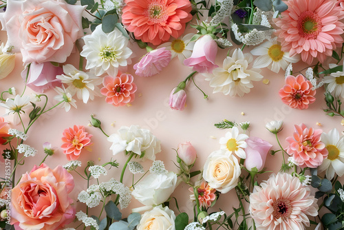 wedding flowers on a plain background