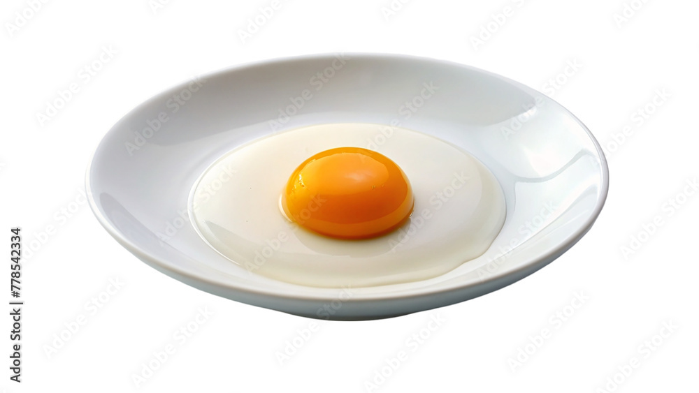 Fresh egg with a bright yolk on transparent background. Fresh egg with a bright yolk on transparent background.