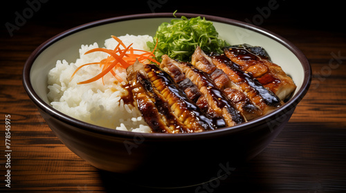 grilled chicken wings with vegetables