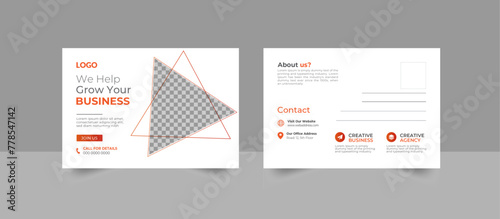 Corporate Business Marketing Postcard Template