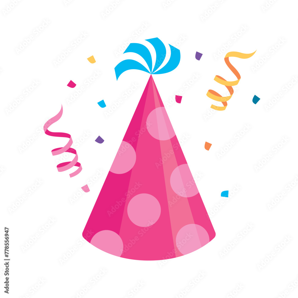 Obraz premium birthday party cap