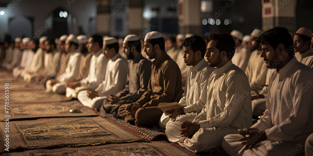 Eid Euphoria: A Tapestry of Prayer and Celebration in the Mosque as Muslims Mark a Happy Day Eid Euphoria: A Tapestry of Prayer and Celebration in the Mosque as Muslims Mark a Happy Day