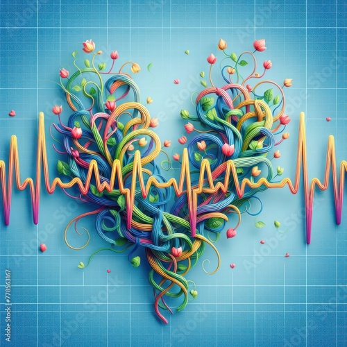 Heart rhythm disorder and medical devices photo