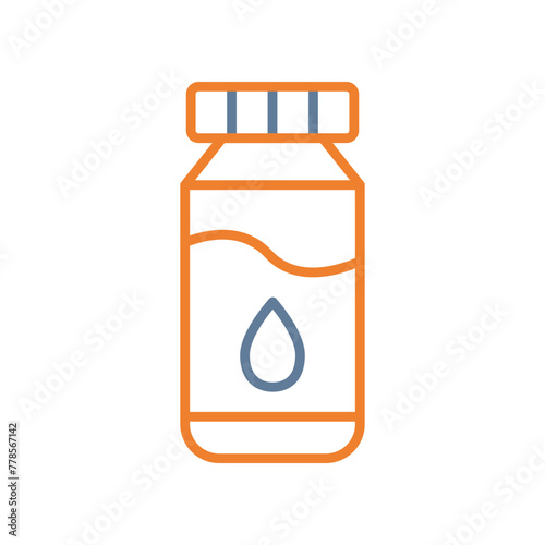 Syrup Line Two Color Icon