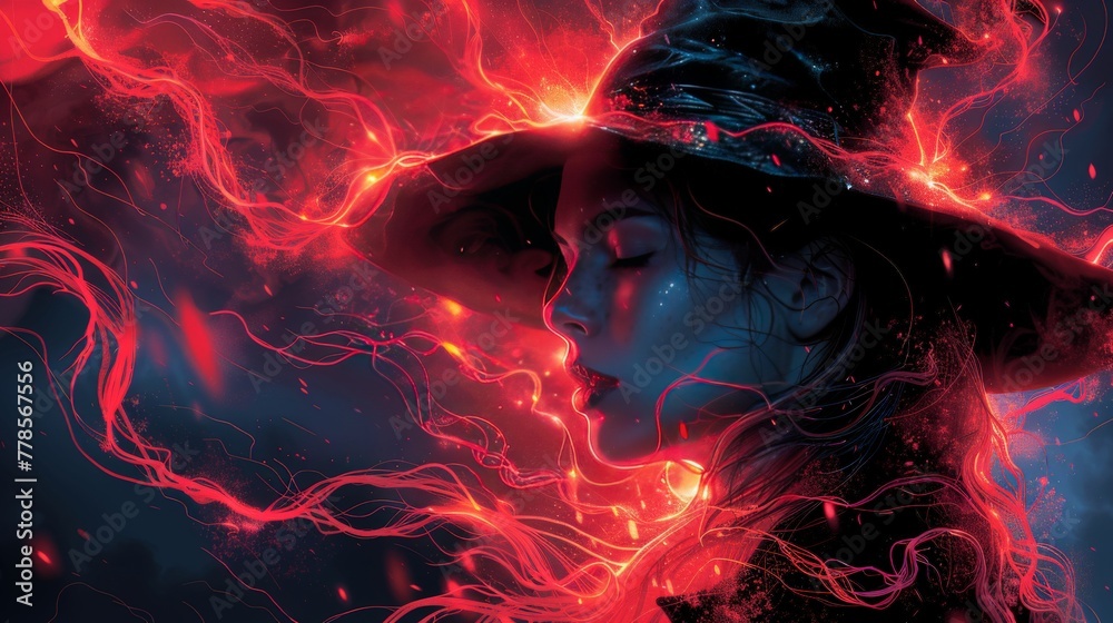Fototapeta premium Ethereal Flames