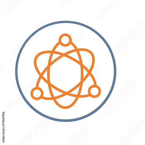 Science Fiction Line Two Color Icon