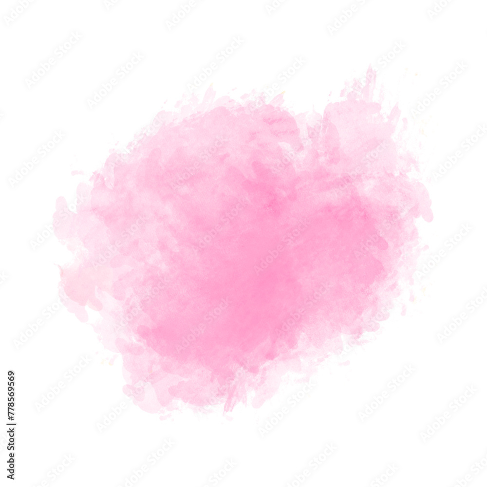 pink brush strokes