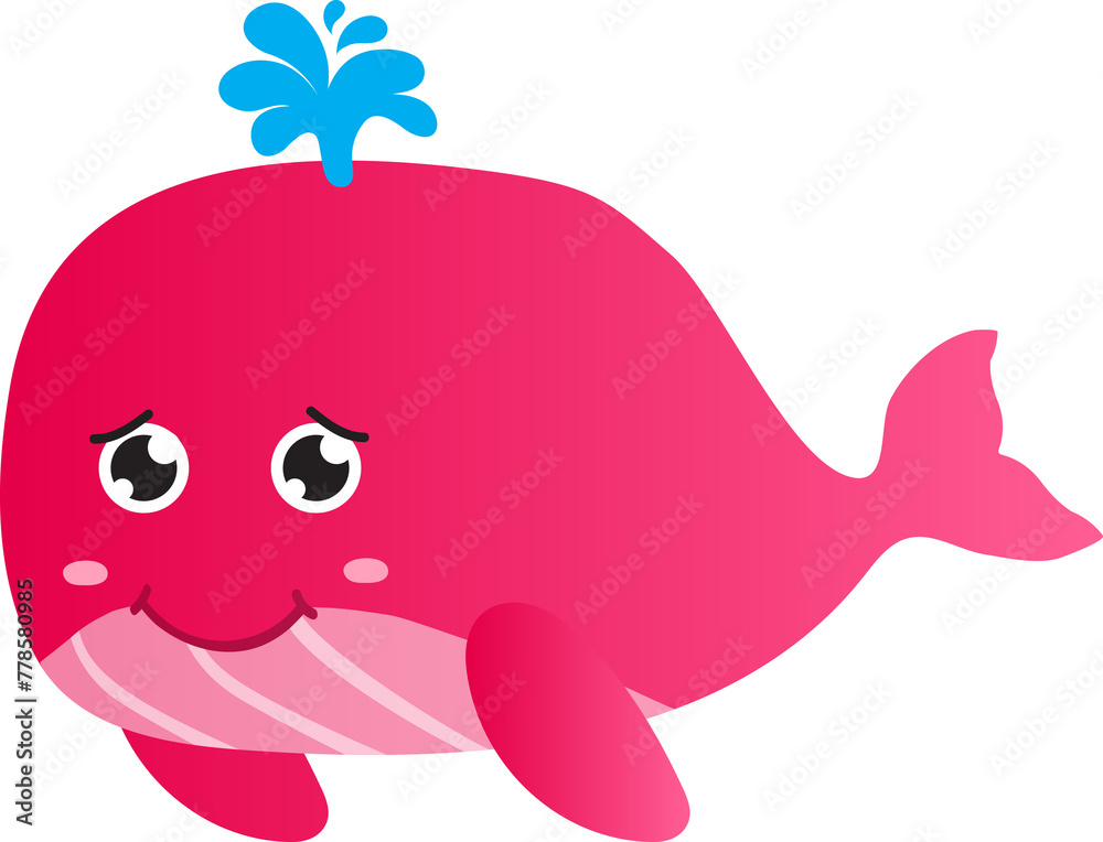 cute whale cartoon, sea animal cute whale cartoon, sea animal