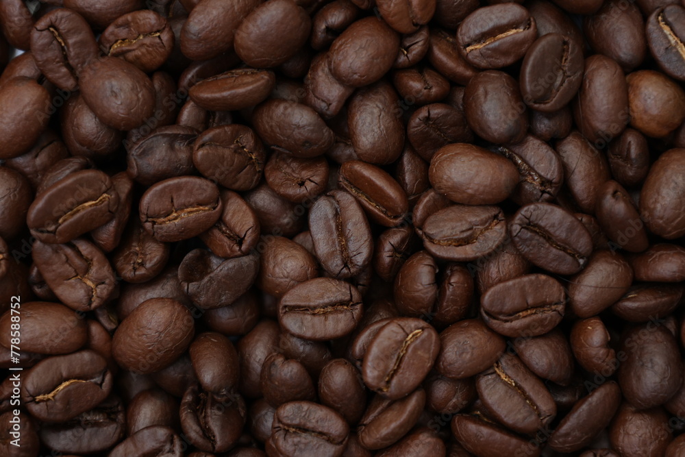 Obraz premium coffee beans background