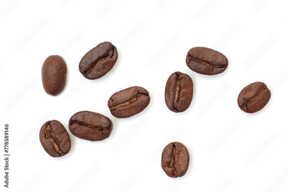 coffee beans isolated on white coffee beans isolated on white