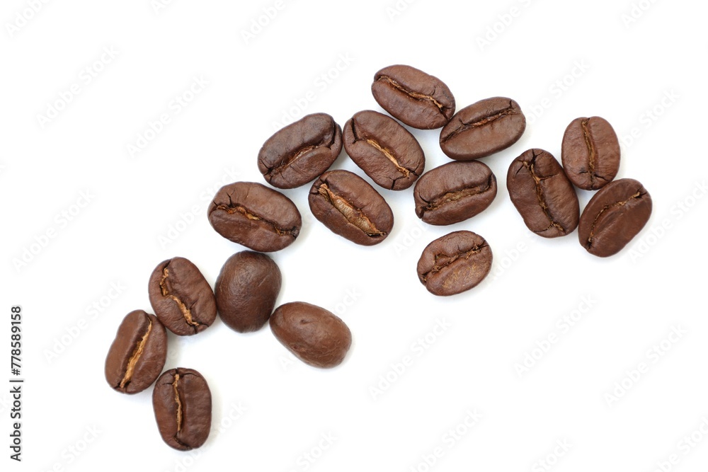 coffee beans isolated on white coffee beans isolated on white
