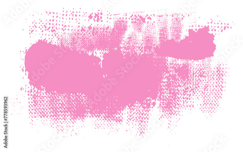 Light pink background vector with pink paint strokes surrounded boxed frame with empty copy space for text. Illustration is great as a backdrop or banner for sales and promotions.