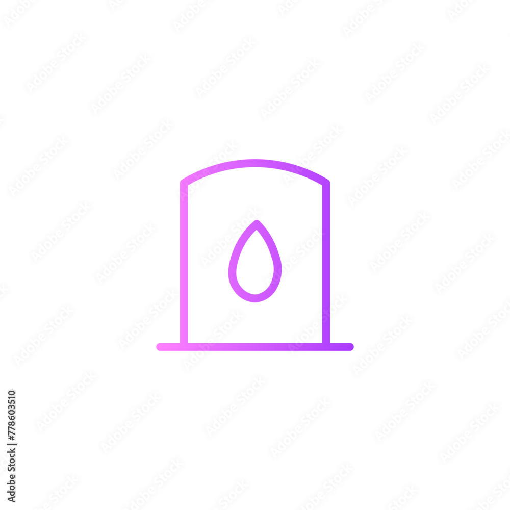 gas station gradient icon gas station gradient icon