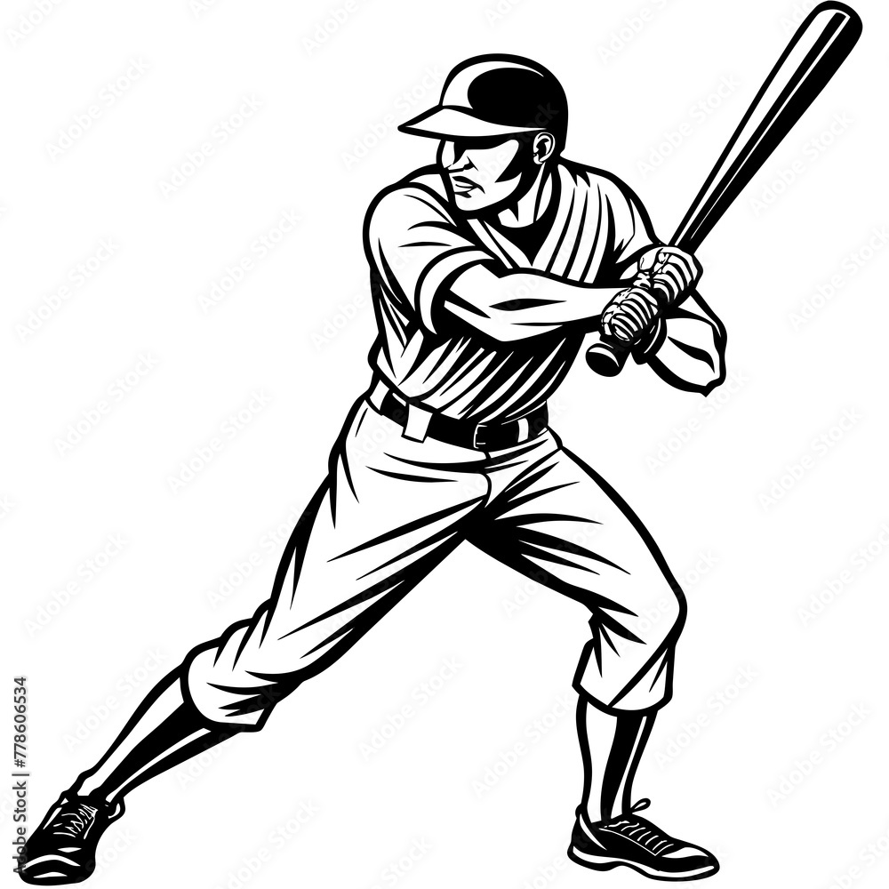 baseball player silhouette vector illustration,Ball,bat,baseball player characters,Holiday t shirt,Hand drawn trendy Vector illustration,player svg face,dragon on black background