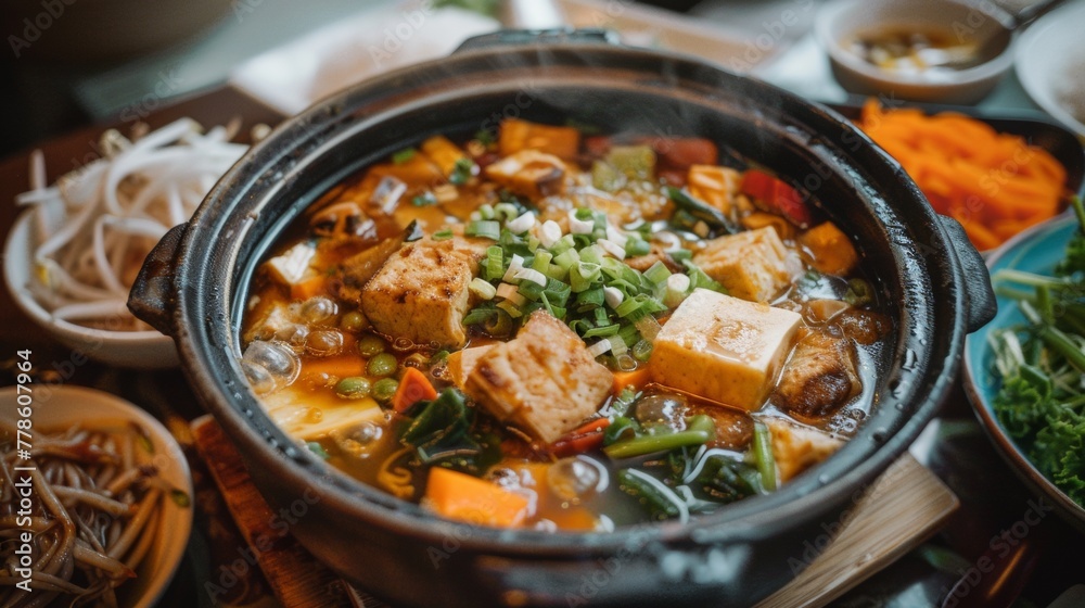 Vegetarian hotpot Vegetarian hotpot
