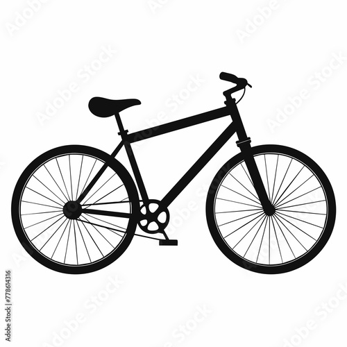 A set of bicycle cyclists riding their bikes in silhouette vector illustration,head of a bull,bike characters,Holiday t shirt,Hand drawn trendy Vector illustration,helmet,riding bicycle on black backg