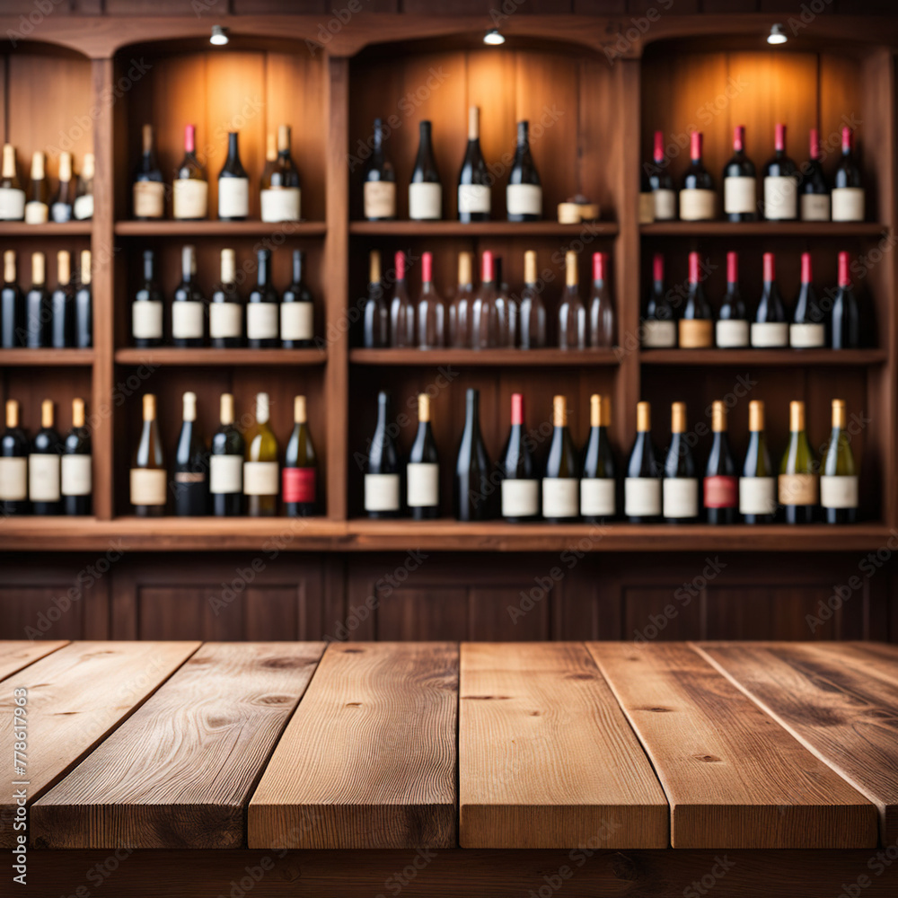 Wine bottles background Wine bottles background