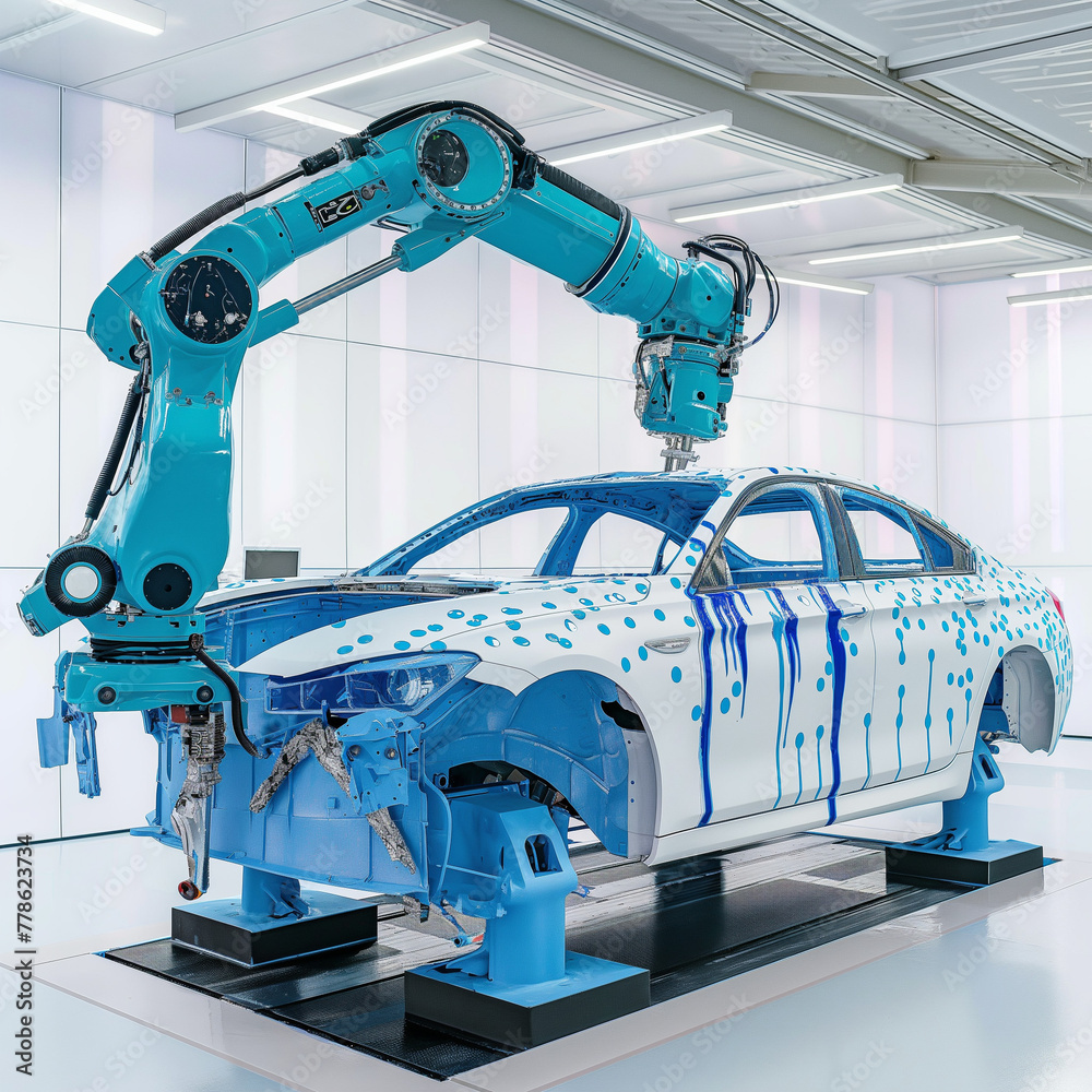car industrial robotic
