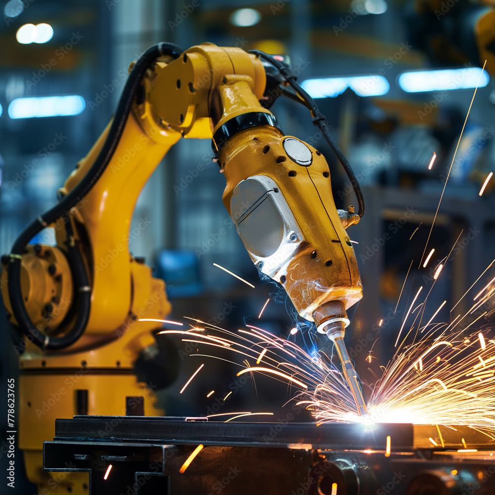 car industrial robotic