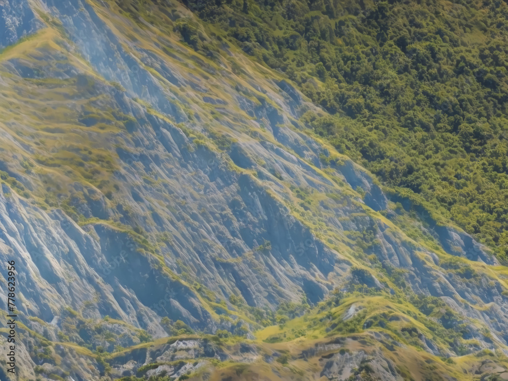 Fototapeta premium mountain and hill photo landscape