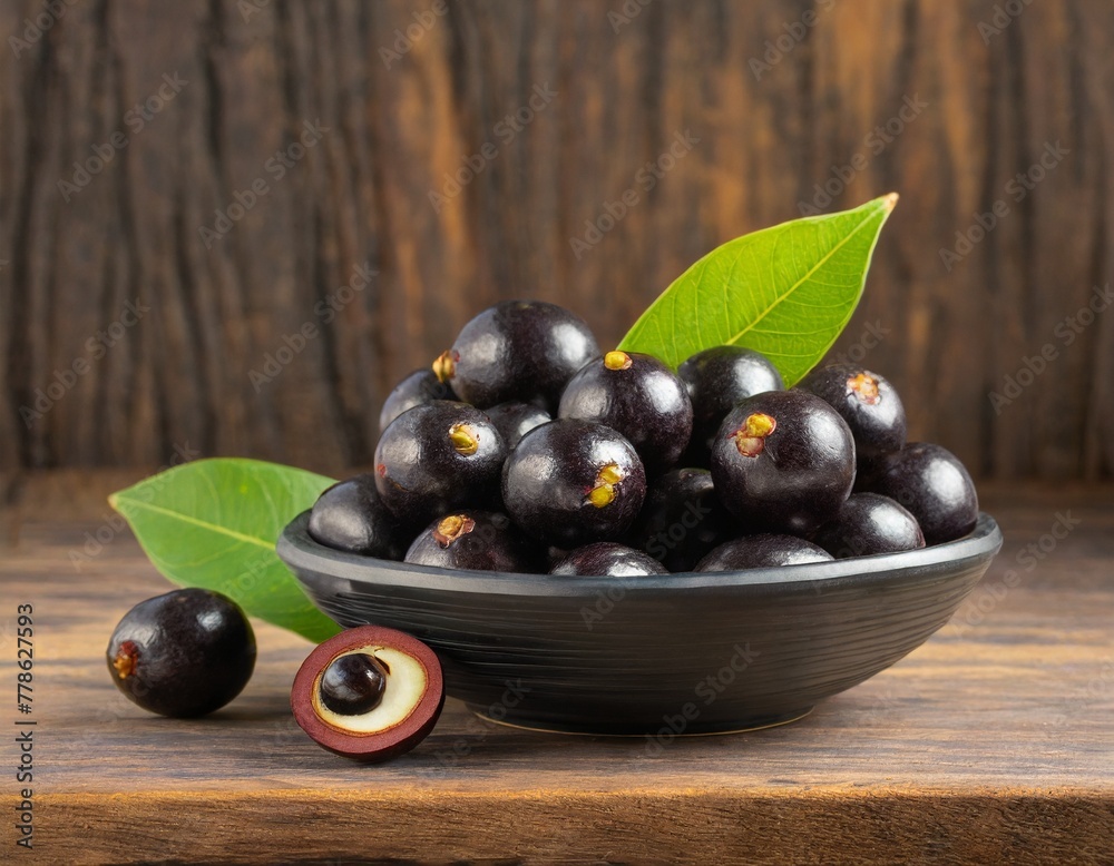 Fresh Jamun fruits Fresh Jamun fruits