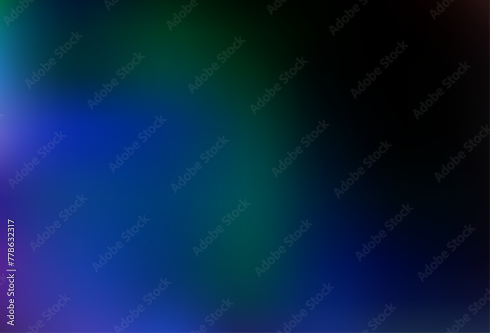 Obraz premium Dark Multicolor, Rainbow vector glossy abstract template.