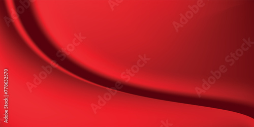 Red abstract background. Dynamic shapes composition. Eps10 vector