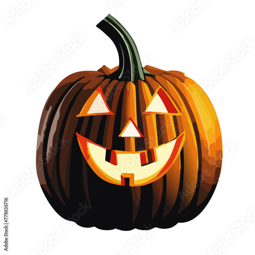 Halloween decoration icons