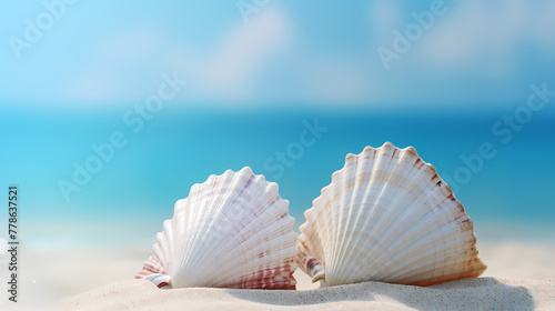 Beautiful shell background
